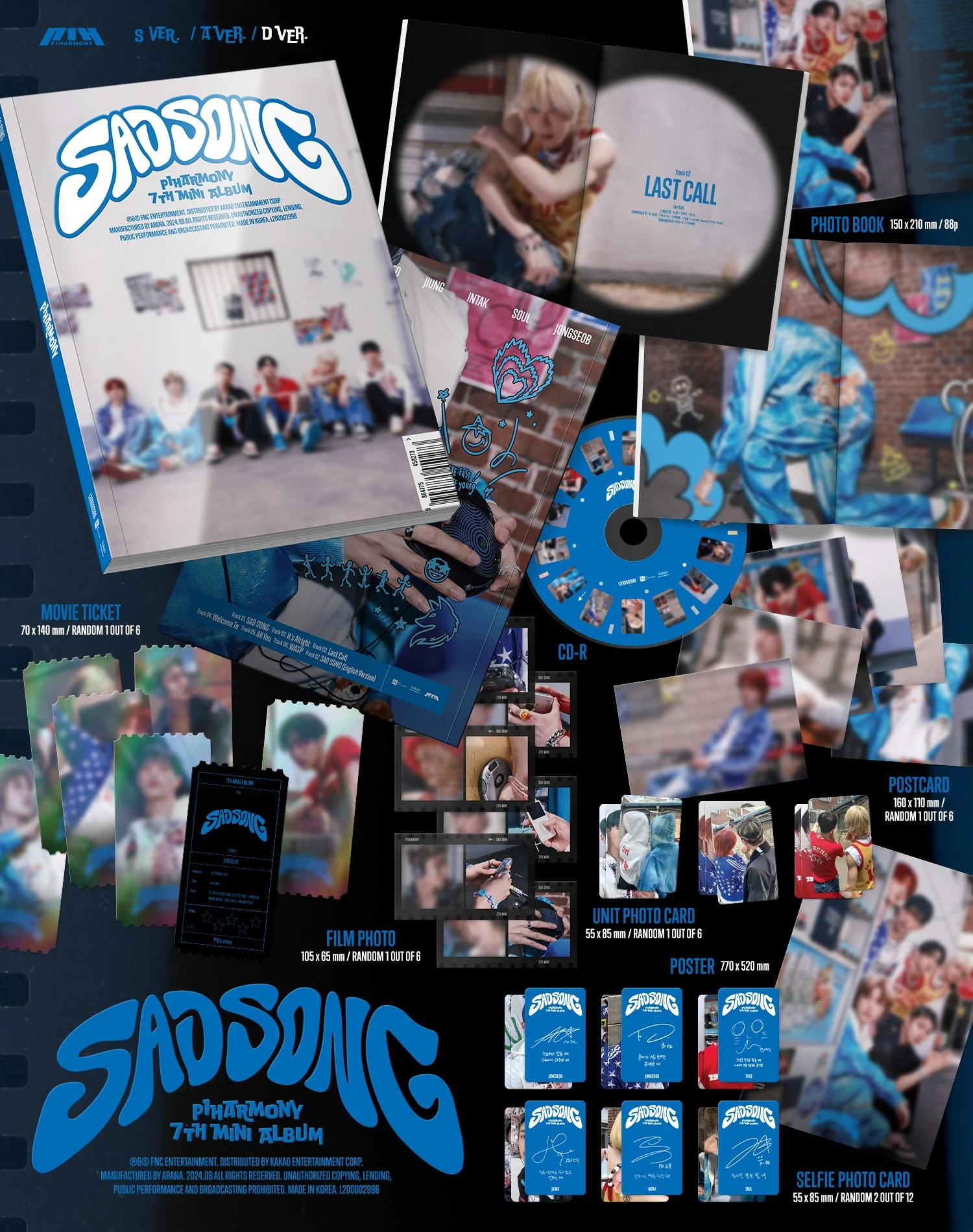 P1Harmony - SAD SONG 7th Mini Album - Image 3