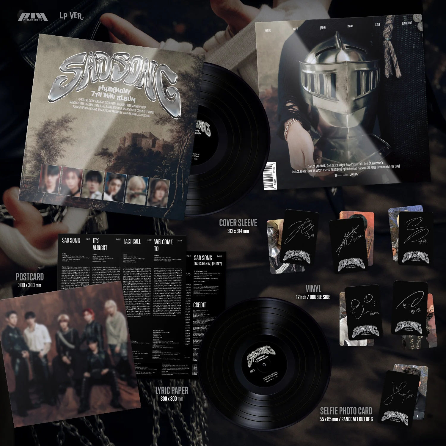 P1Harmony - SAD SONG [LP ver.] - Image 2