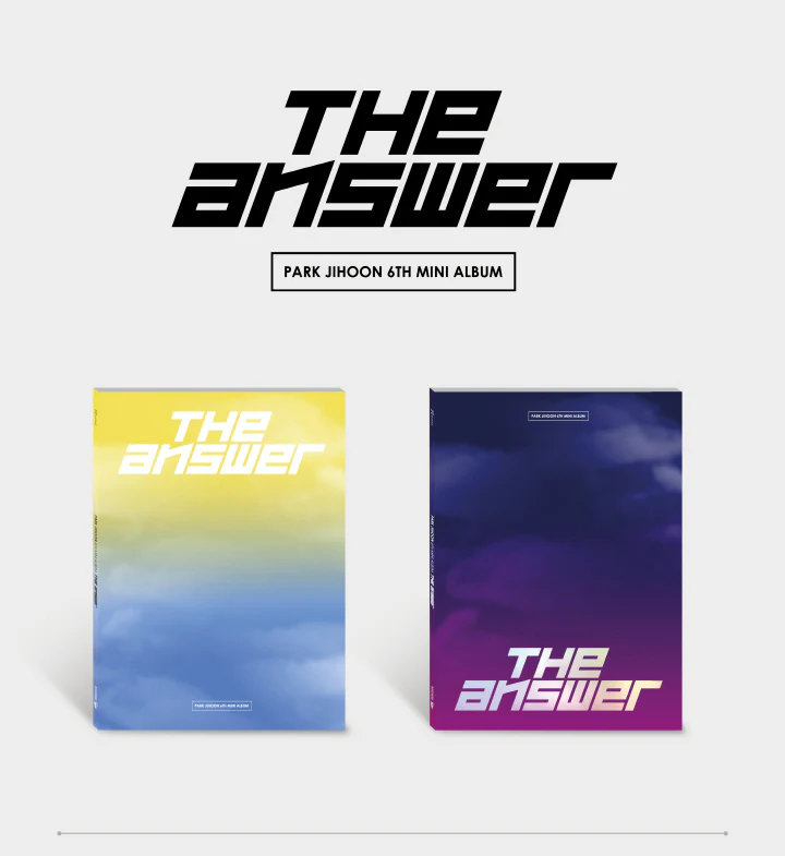 PARK JI HOON - THE ANSWER (6th Mini Album) - Image 2