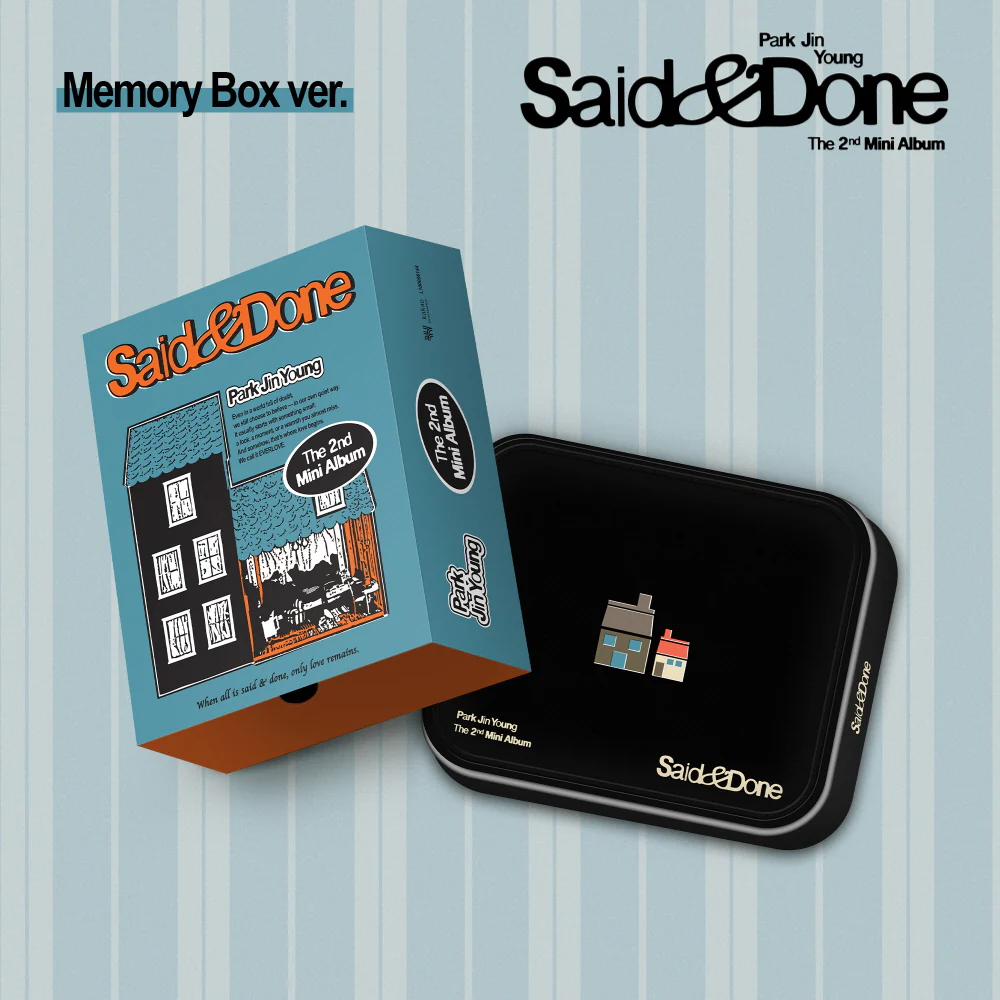 Park JinYoung - 2nd Mini Album Said & Done [Memory Box ver.]