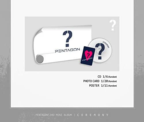 Pentagon - Ceremony (3rd Mini Album) CD+Photobook+Photocard - Image 5