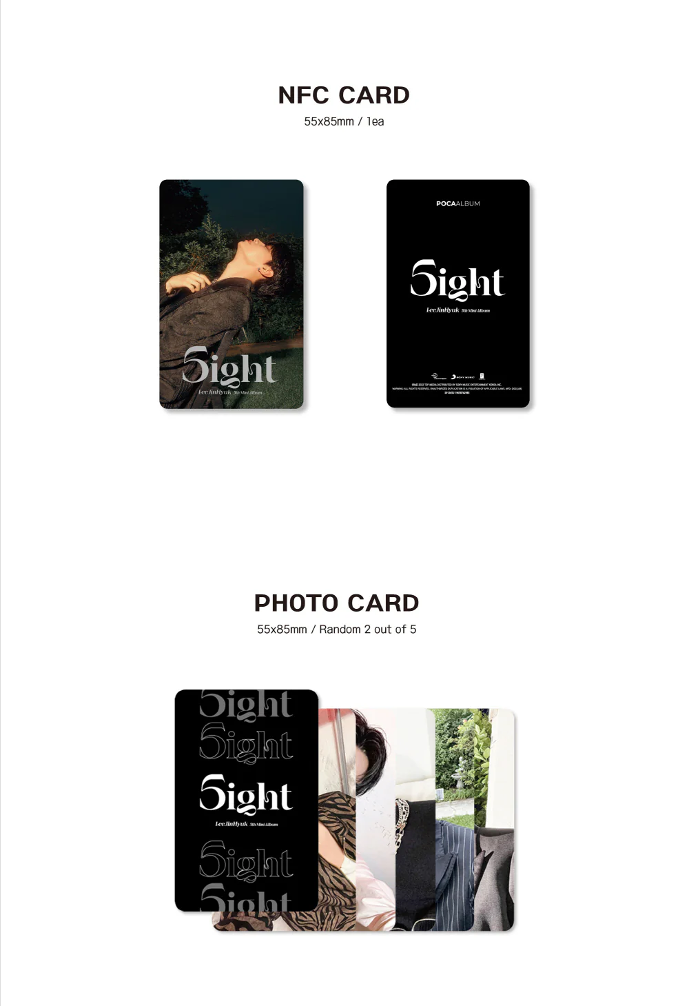 [PHOTOCARD ALBUM] LEE JIN HYUK - 5ight (PocaAlbum ver.) - Image 3