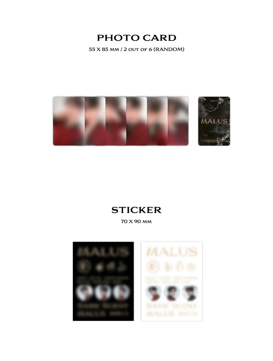 [PHOTOCARD ALBUM] ONEUS - 8th Mini Album MALUS (POCA ver.) - Image 4