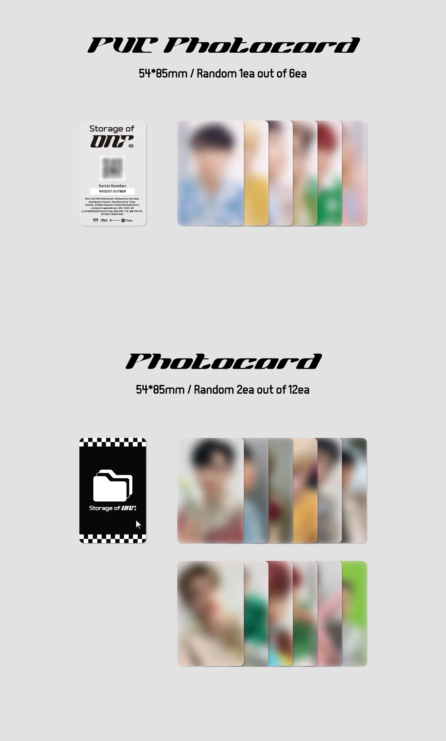 [PHOTOCARD ALBUM] ONF - STORAGE OF ONF (PLATFORM ALBUM) - Image 3