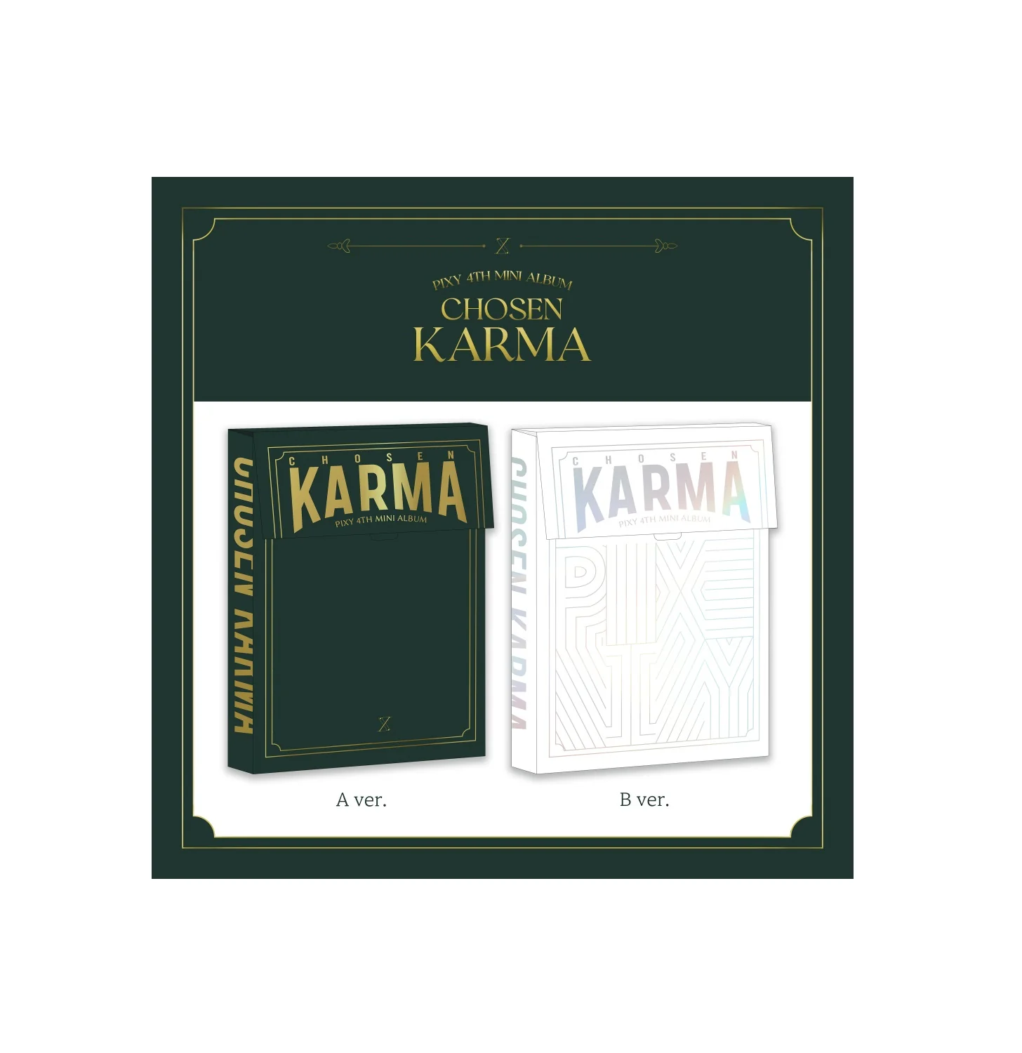 PIXY - 4th Mini Album CHOSEN KARMA