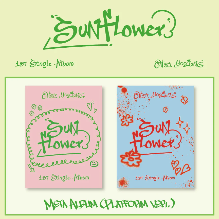 [PLATFORM ALBUM] Choi Yoojung - 1st Single Album Sunflower