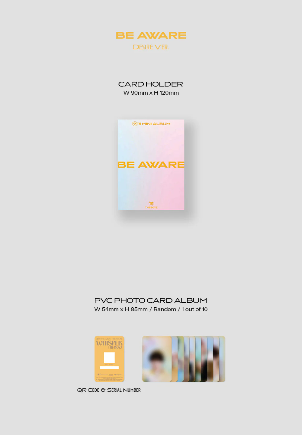 [PLATFORM ALBUM] THE BOYZ - 7th Mini Album BE AWARE META ALBUM (3 ver. SET) - Image 5
