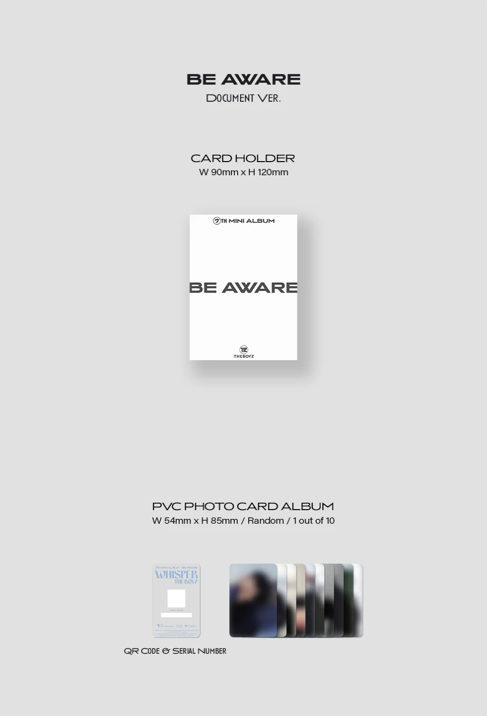 [PLATFORM ALBUM] THE BOYZ - 7th Mini Album BE AWARE META ALBUM (3 ver. SET) - Image 7