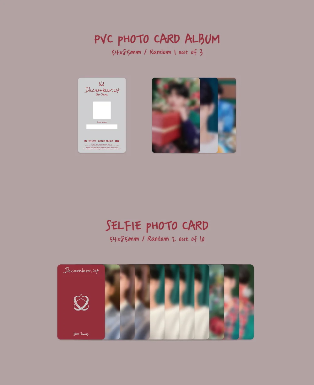[PLATFORM ALBUM] YOON JI SUNG WANNA ONE - 2nd Single Album December. 24  Platform ver. - Image 3