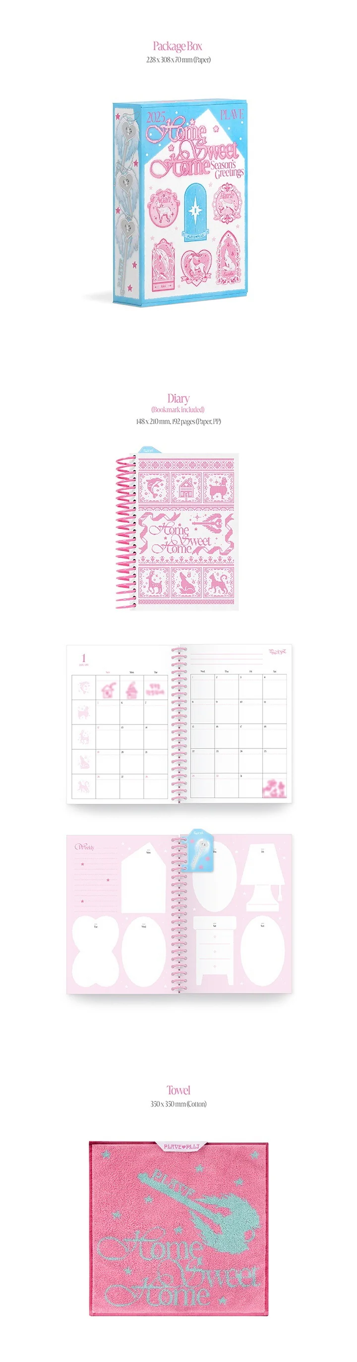 PLAVE - 2025 SEASON'S GREETINGS : HOME SWEET HOME - Image 3