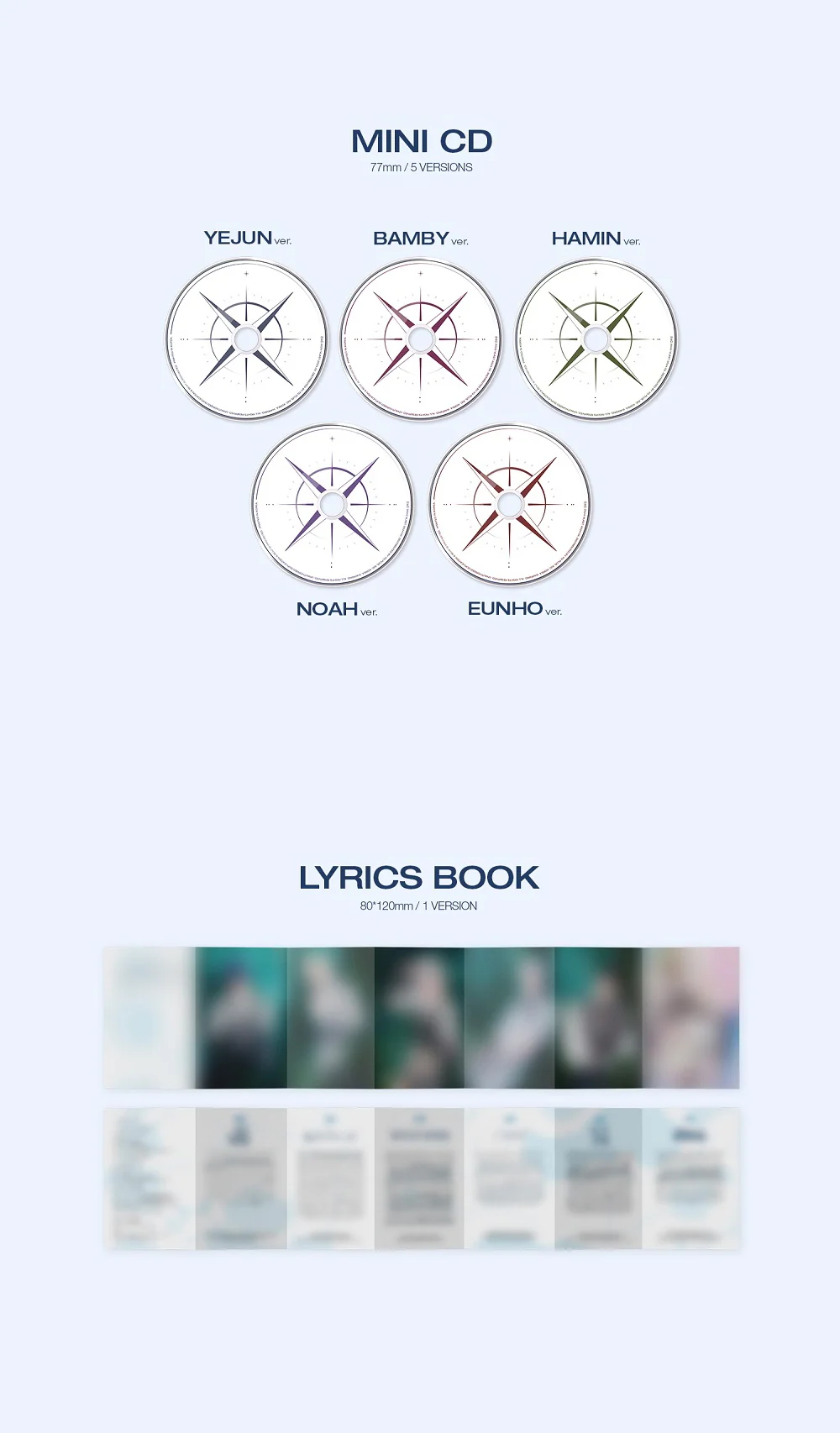 PLAVE - 2nd Mini Album ASTERUM : 134-1 Mini CD - Image 3