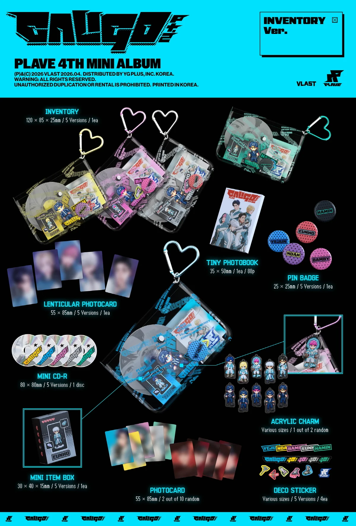 PLAVE - 4th Mini Album Caligo Pt.2 [INVENTORY Ver.] - Image 2