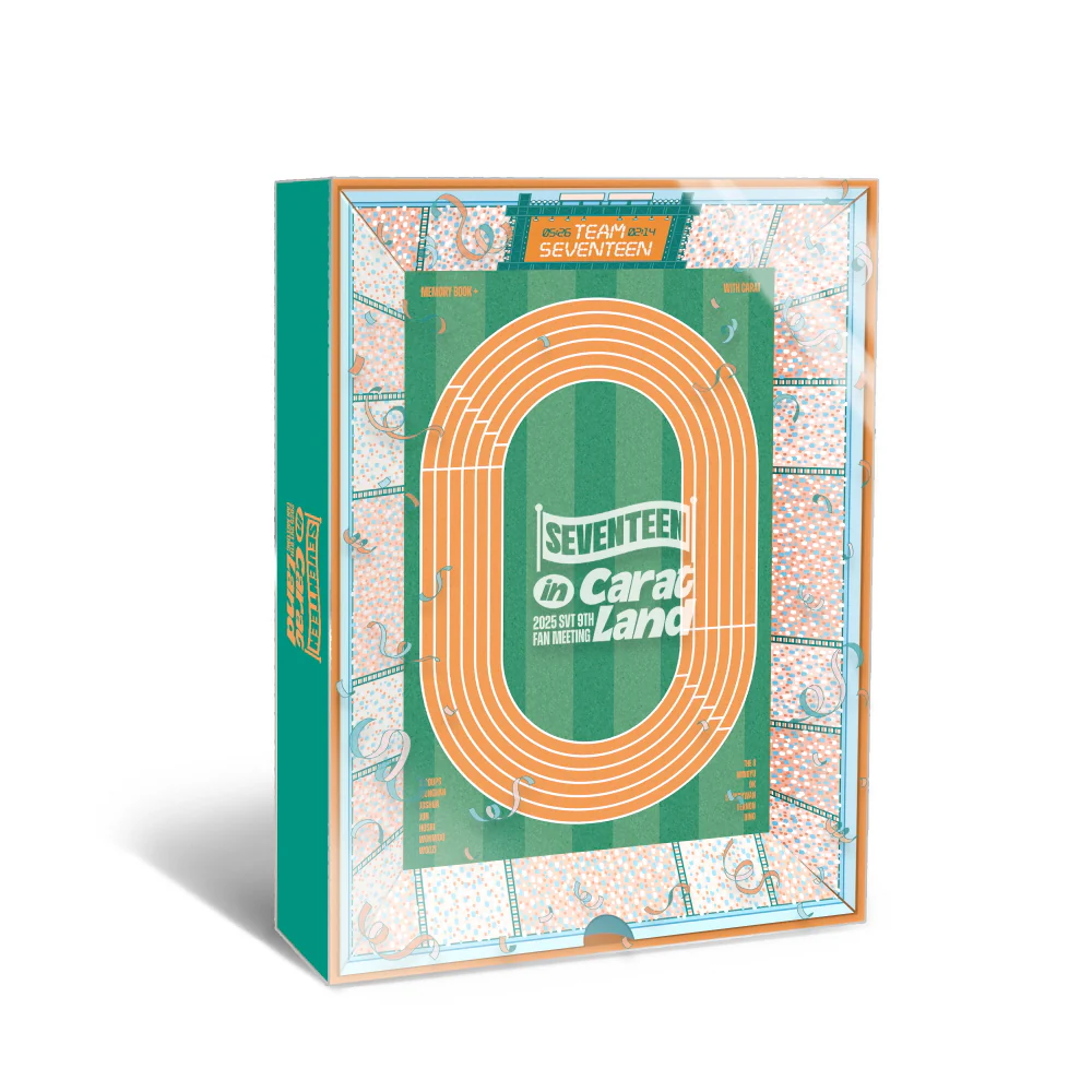 [POB] 2025 SVT 9TH Fan Meeting Seventeen In Carat Land Memory Book+