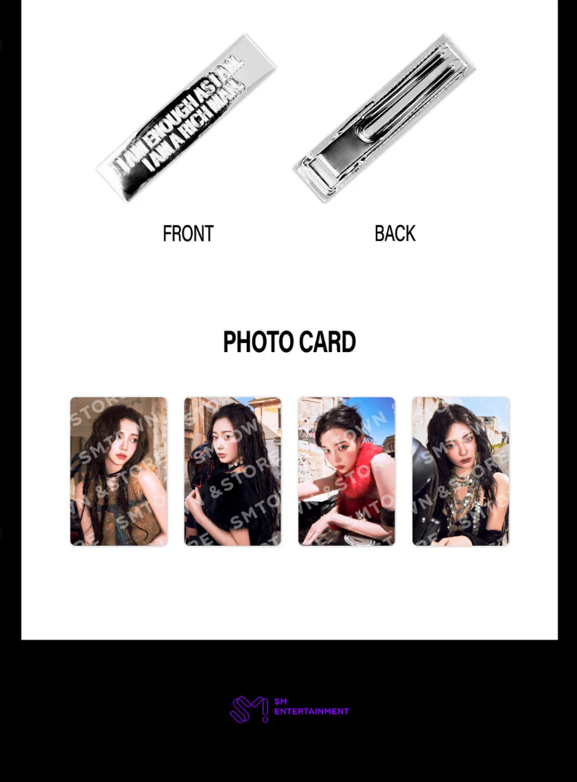 [PRE-ORDER] aespa WEEK Rich Man POP-UP Official MD - HAIRPIN SET - Image 4