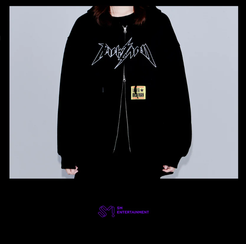 [PRE-ORDER] aespa WEEK Rich Man POP-UP Official MD - HOODIE ZIP-UP - Image 4