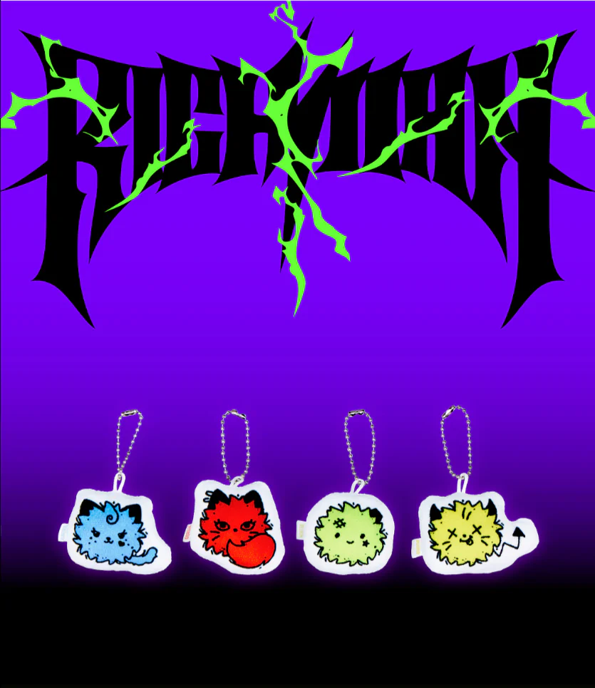 [PRE-ORDER] aespa WEEK Rich Man POP-UP Official MD - RANDOM CUSHION KEYRING - Image 2
