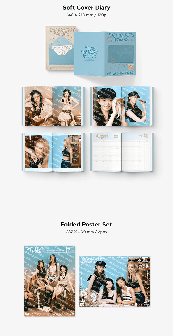 [Pre-Order Benefit] 2026 SM Artist Season's Greetings : Girls' Generation : The Treasure Voyage+Pre-Order Gift - Image 3