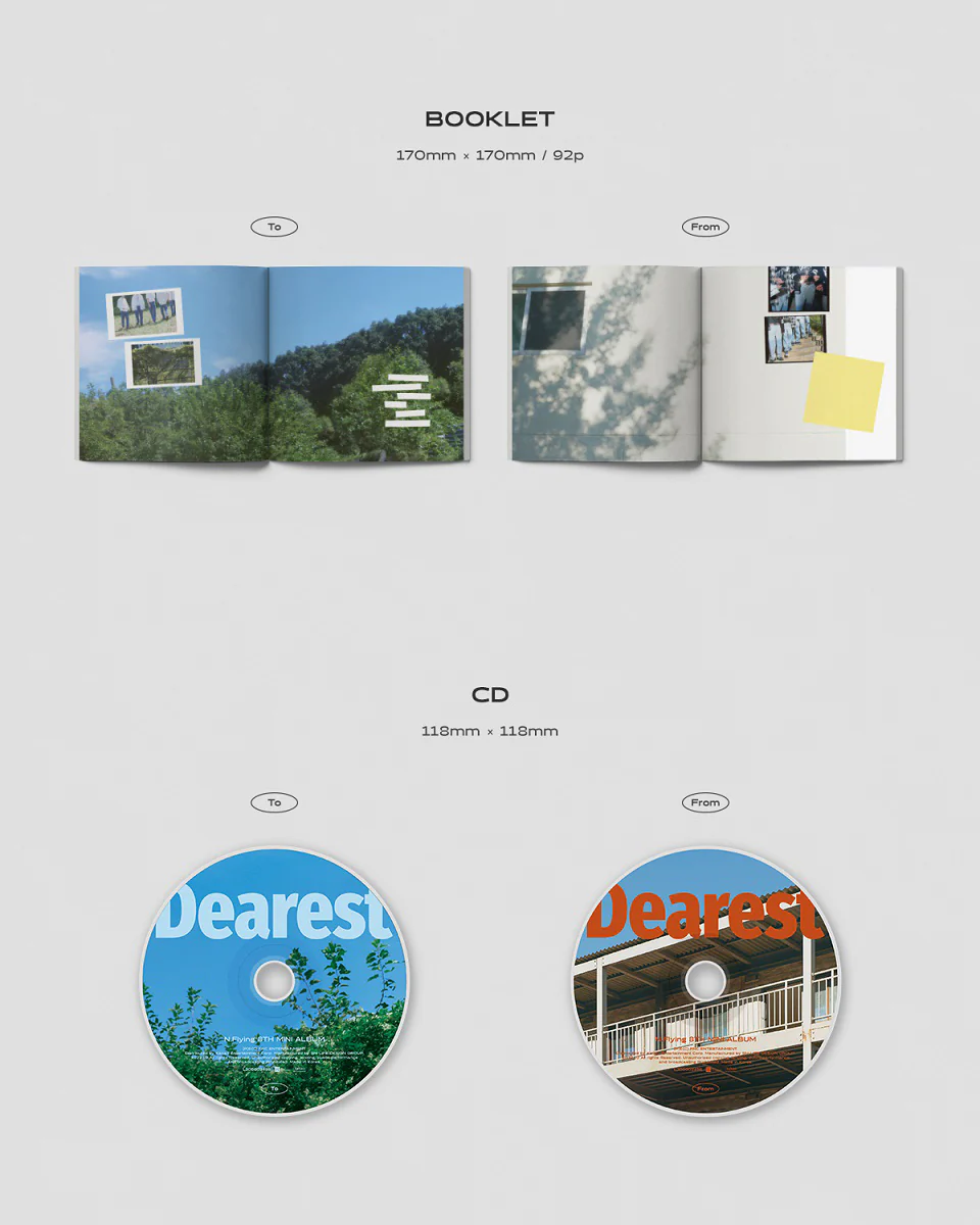 [KTOWN4U POB] N.Flying - 8th Mini Album Dearest CD+POB(Random ver.) - Image 3