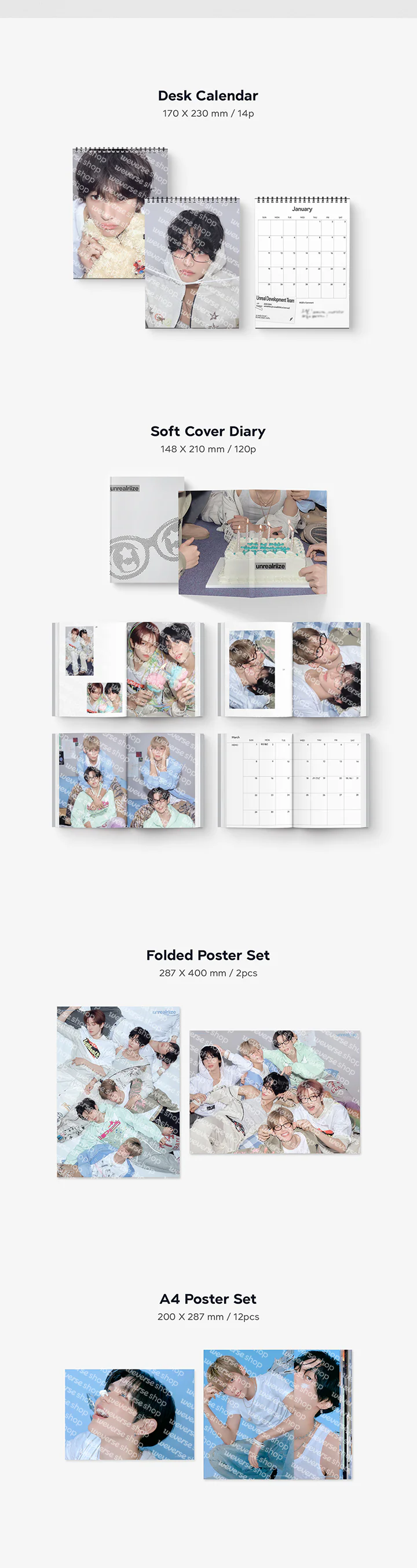 [Pre-Order Benefit] Riize 2026 Season's Greetings - Unrealriize Special Edition+Pre-Order Gift - Image 3