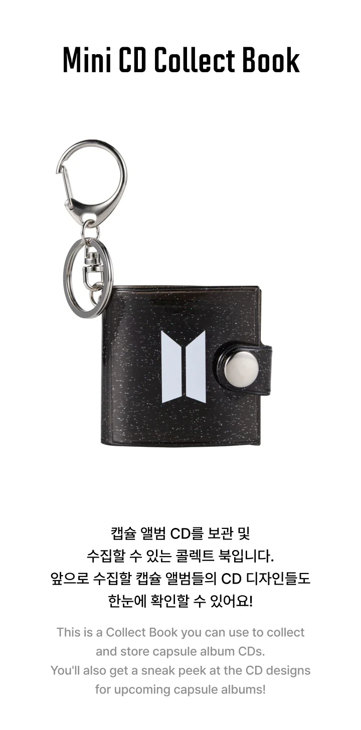 [PRE-ORDER] BTS CAPSULE ALBUM Vol.1 Official Merch - Mini CD Collect Book - Image 2