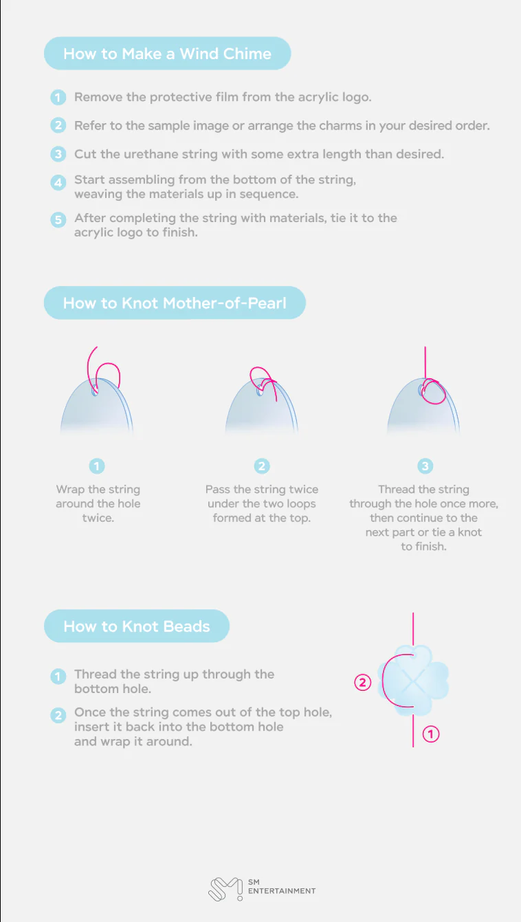 [PRE-ORDER] DOYOUNG 2nd Album SOAR Official MD - WIND CHIMES DIY KIT - Image 6