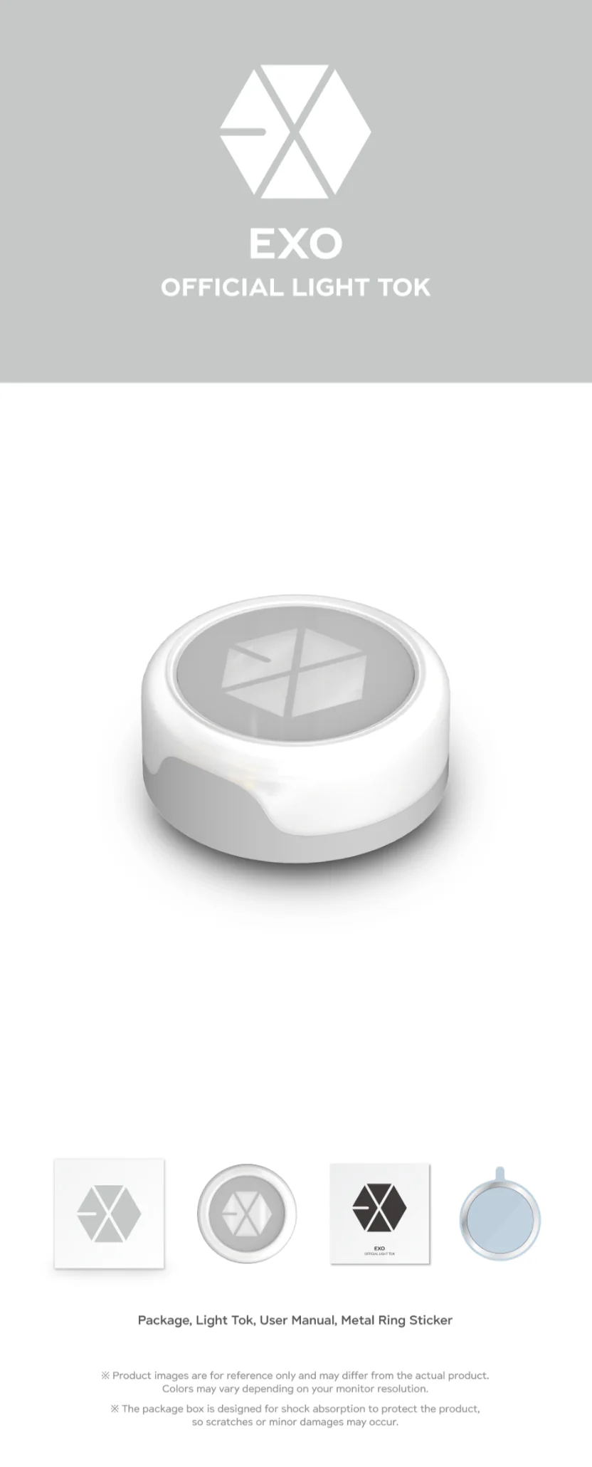 [PRE-ORDER] EXO - OFFICIAL LIGHT TOK - Image 2