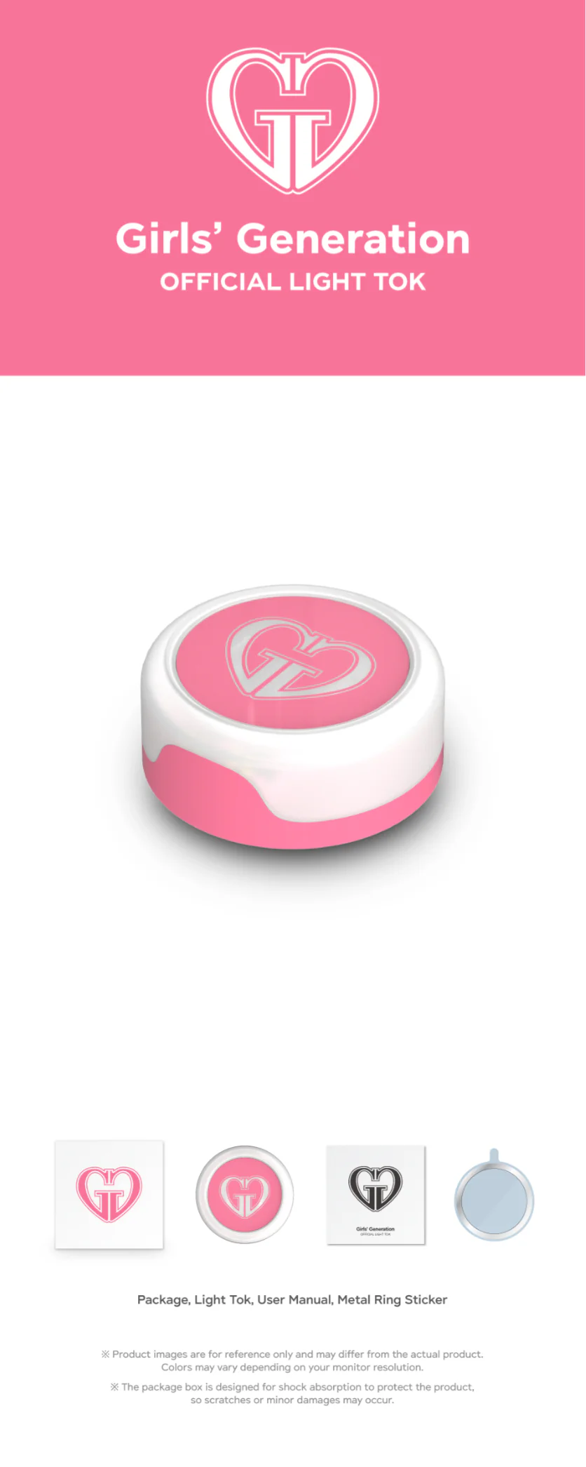 [PRE-ORDER] GIRLS' GENERATION SNSD - OFFICIAL LIGHT TOK - Image 2