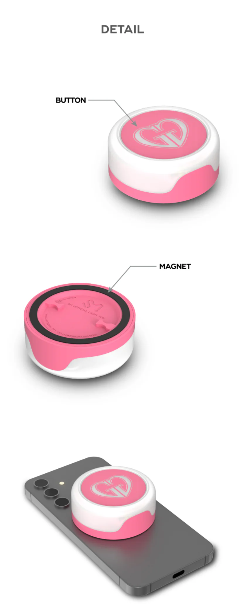 [PRE-ORDER] GIRLS' GENERATION SNSD - OFFICIAL LIGHT TOK - Image 3