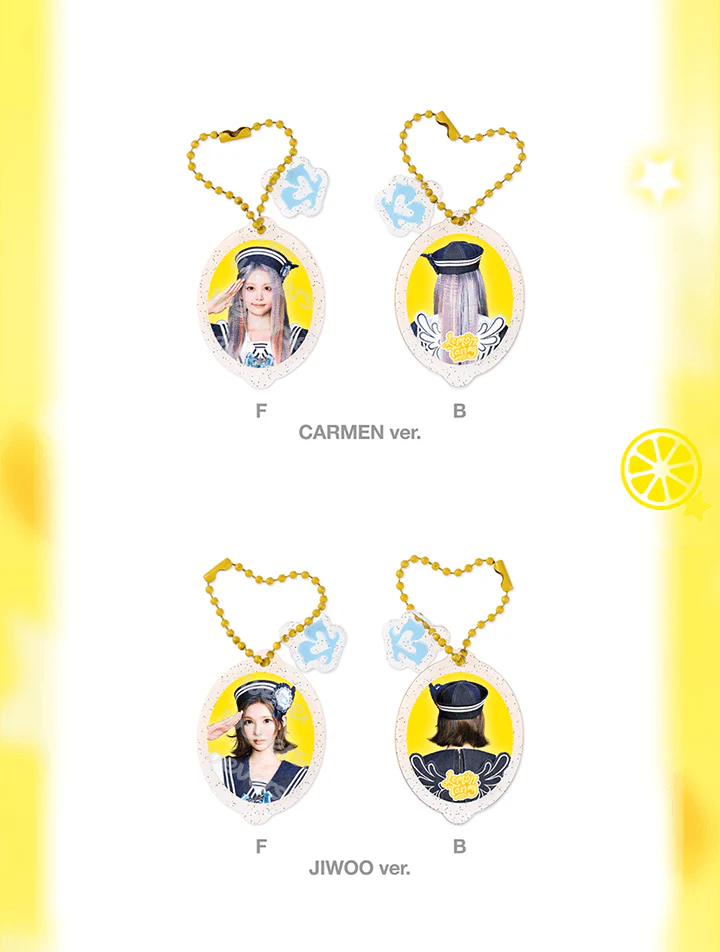 [PRE-ORDER] Hearts2Hearts 2nd Mini Album [LEMON TANG] Official MD - ACRYLIC KEYRING - Image 3