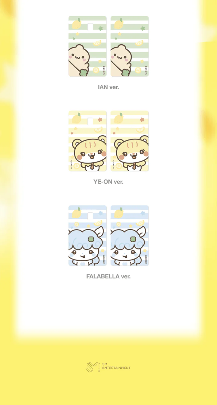 [PRE-ORDER] Hearts2Hearts 2nd Mini Album [LEMON TANG] Official MD - CARD COVER STICKER SET - Image 5