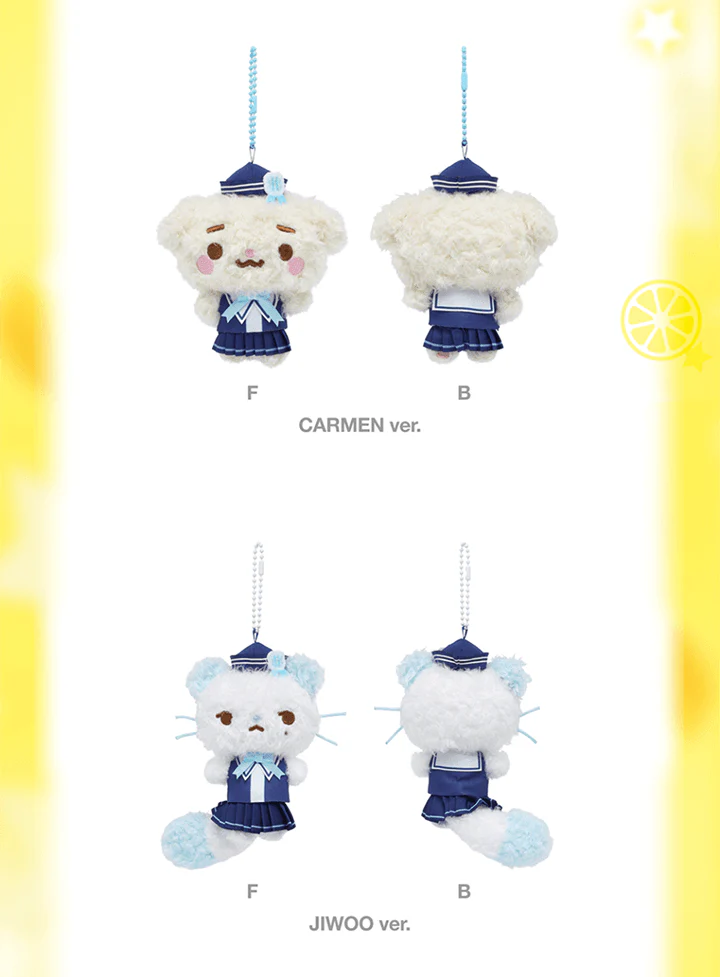 [PRE-ORDER] Hearts2Hearts 2nd Mini Album [LEMON TANG] Official MD - LEMON MINI DOLL KEYRING (사본) - Image 3