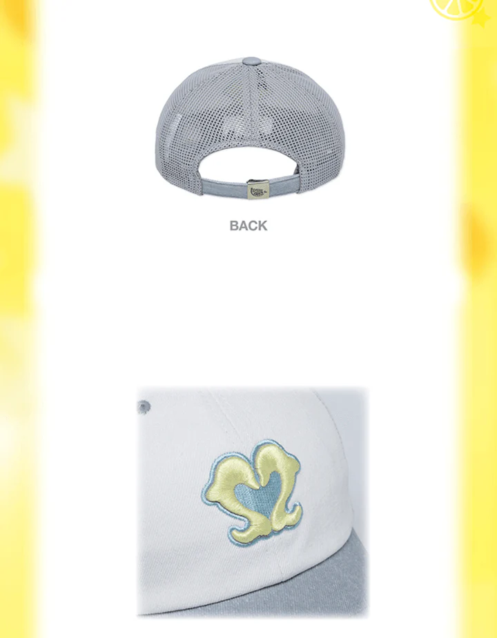 [PRE-ORDER] Hearts2Hearts 2nd Mini Album [LEMON TANG] Official MD - MESH BALL CAP - Image 3