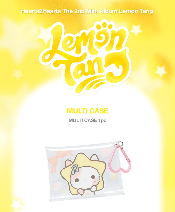 [PRE-ORDER] Hearts2Hearts 2nd Mini Album [LEMON TANG] Official MD - MULTI CASE - Image 2