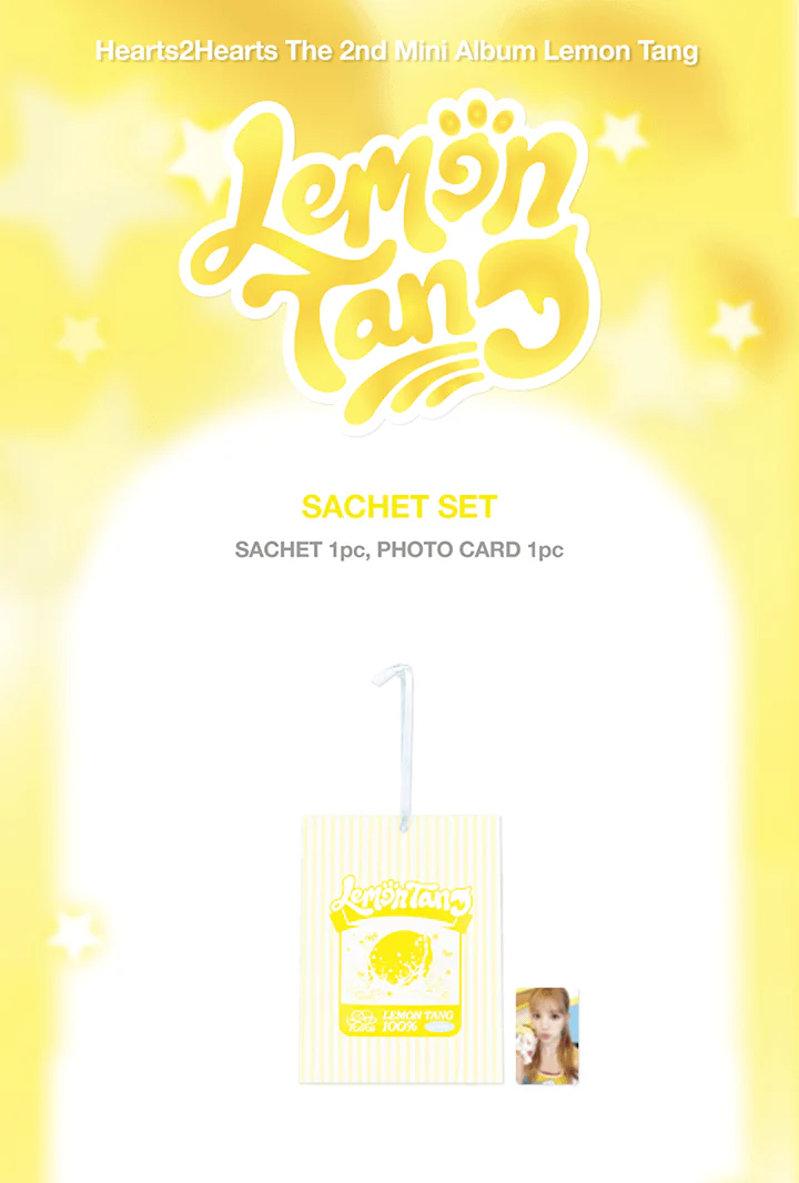 [PRE-ORDER] Hearts2Hearts 2nd Mini Album [LEMON TANG] Official MD - SACHET SET - Image 2