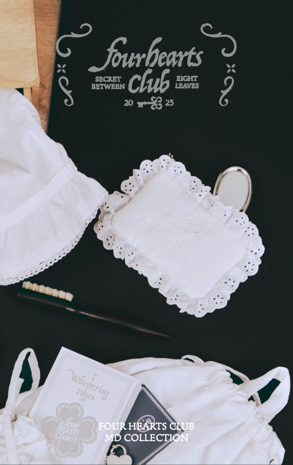 [PRE-ORDER] Hearts2Hearts Four Hearts Club Official MD - POUCH SET - Image 2