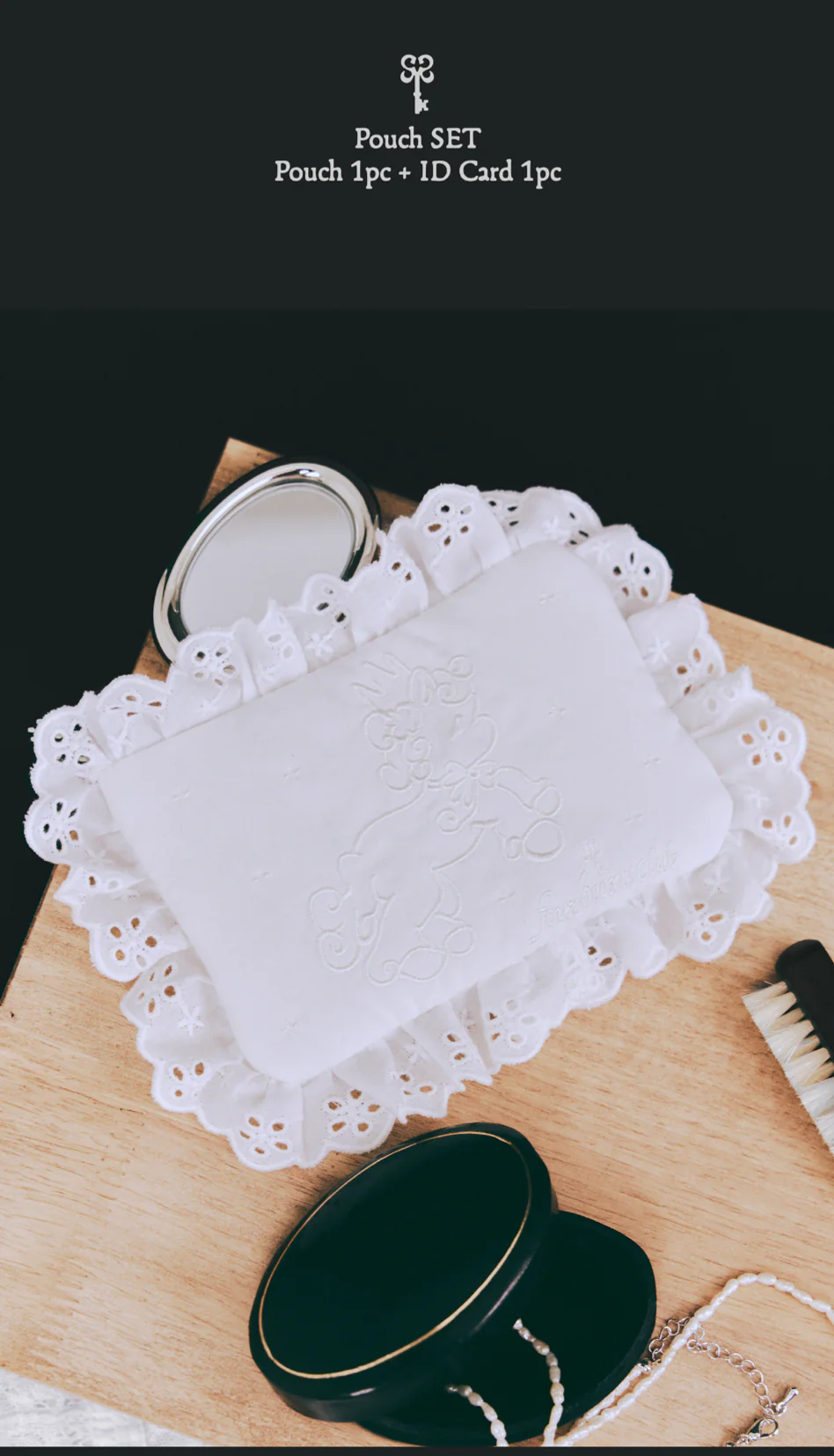 [PRE-ORDER] Hearts2Hearts Four Hearts Club Official MD - POUCH SET - Image 3