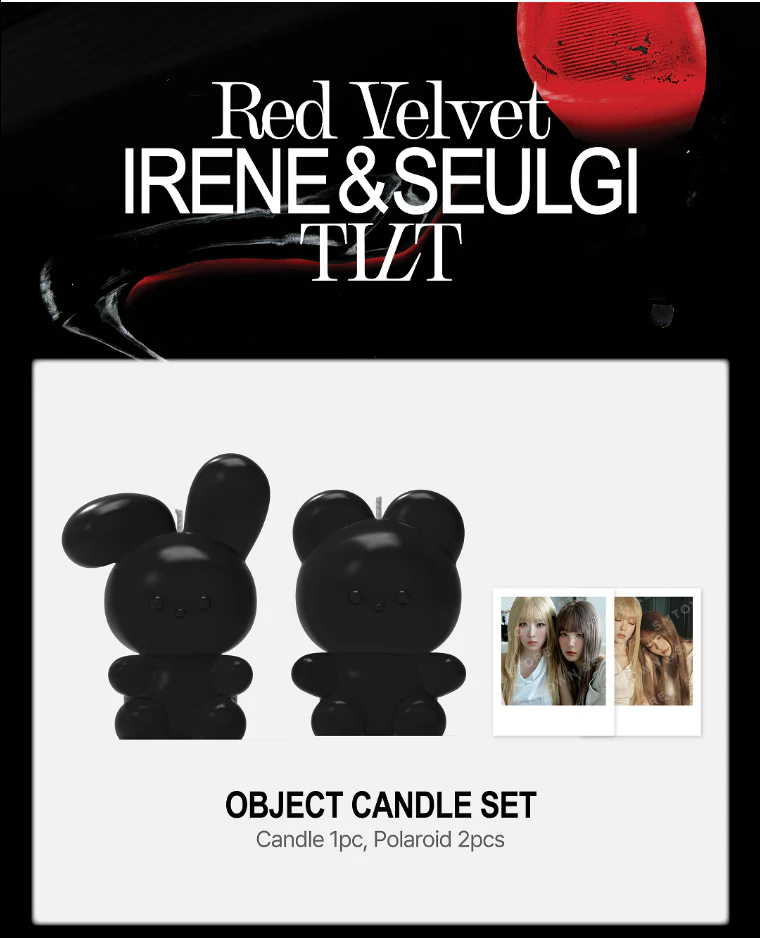 [PRE-ORDER] IRENE & SEULGI TILT Official MD - OBJECT CANDLE - Image 2