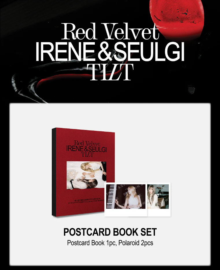 [PRE-ORDER] IRENE & SEULGI TILT Official MD - POSTCARD BOOK SET - Image 2