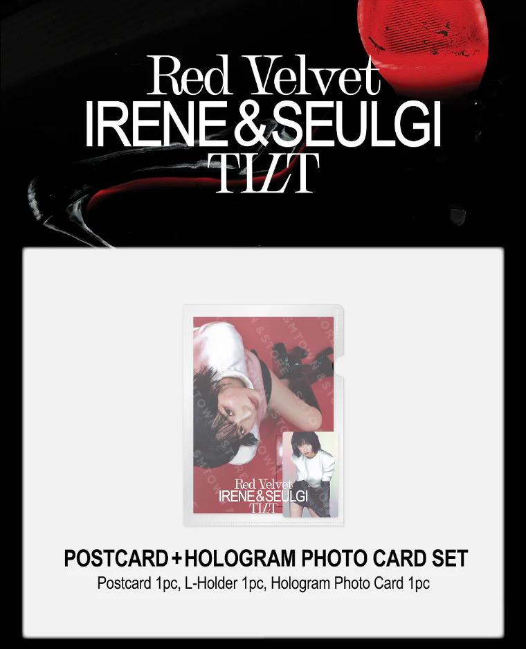 [PRE-ORDER] IRENE & SEULGI TILT Official MD - POSTCARD + HOLOGRAM PHOTO SET - Image 2