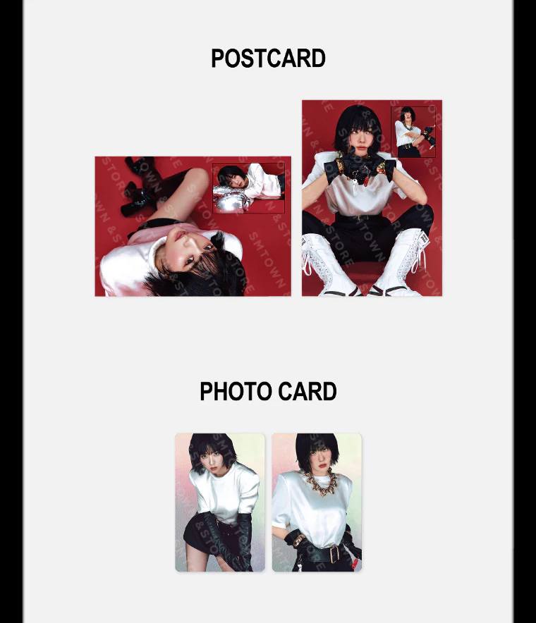 [PRE-ORDER] IRENE & SEULGI TILT Official MD - POSTCARD + HOLOGRAM PHOTO SET - Image 3