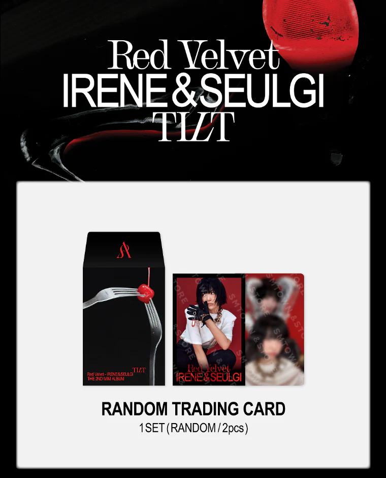 [PRE-ORDER] IRENE & SEULGI TILT Official MD - RANDOM TRADING CARD - Image 2