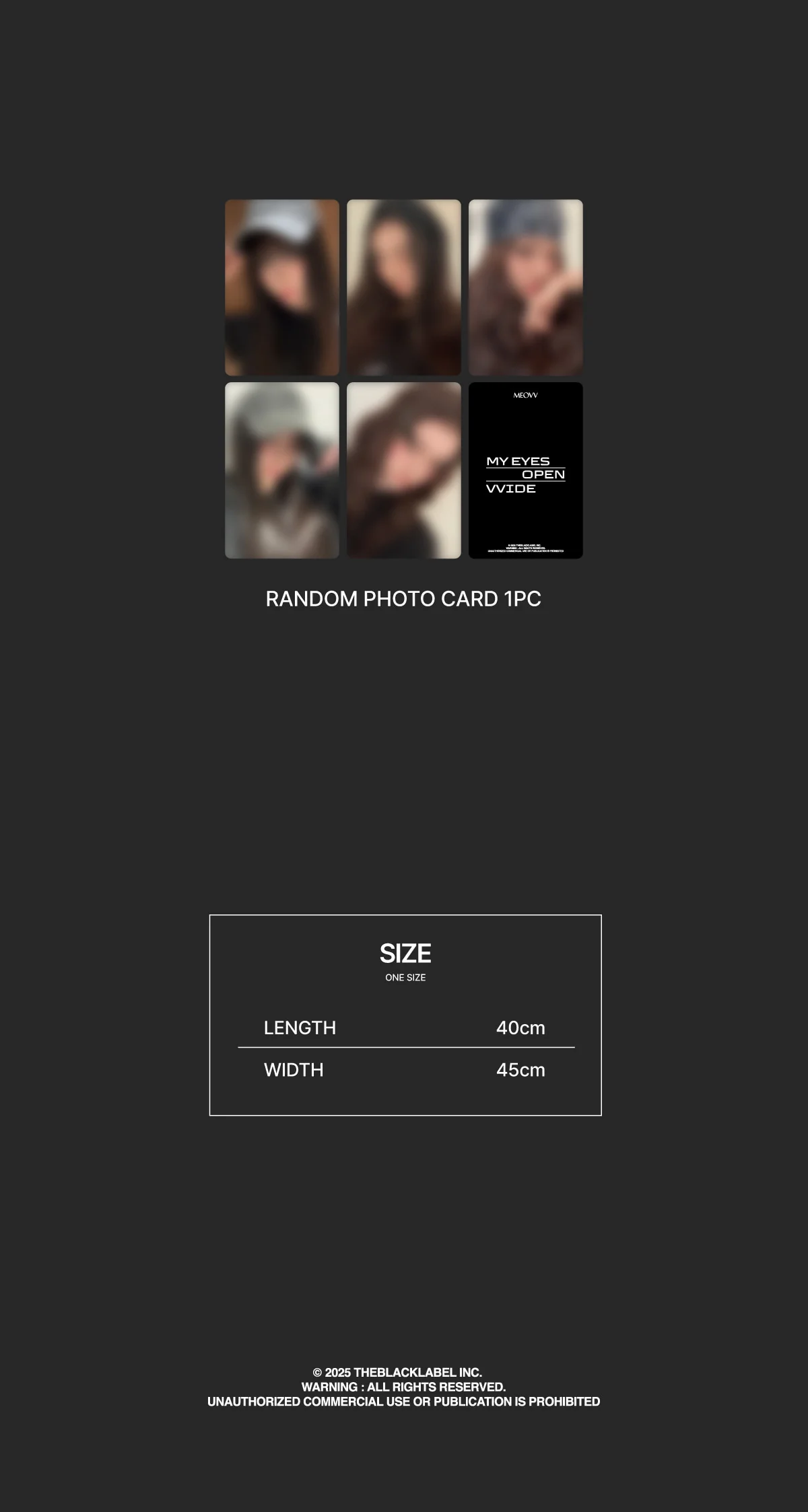 [PRE-ORDER] MEOVV 1st EP OFFICIAL MERCH - BABY T-SHIRT - Image 4