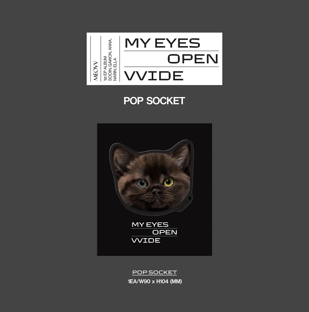 [PRE-ORDER] MEOVV 1st EP OFFICIAL MERCH - POP SOCKET - Image 2