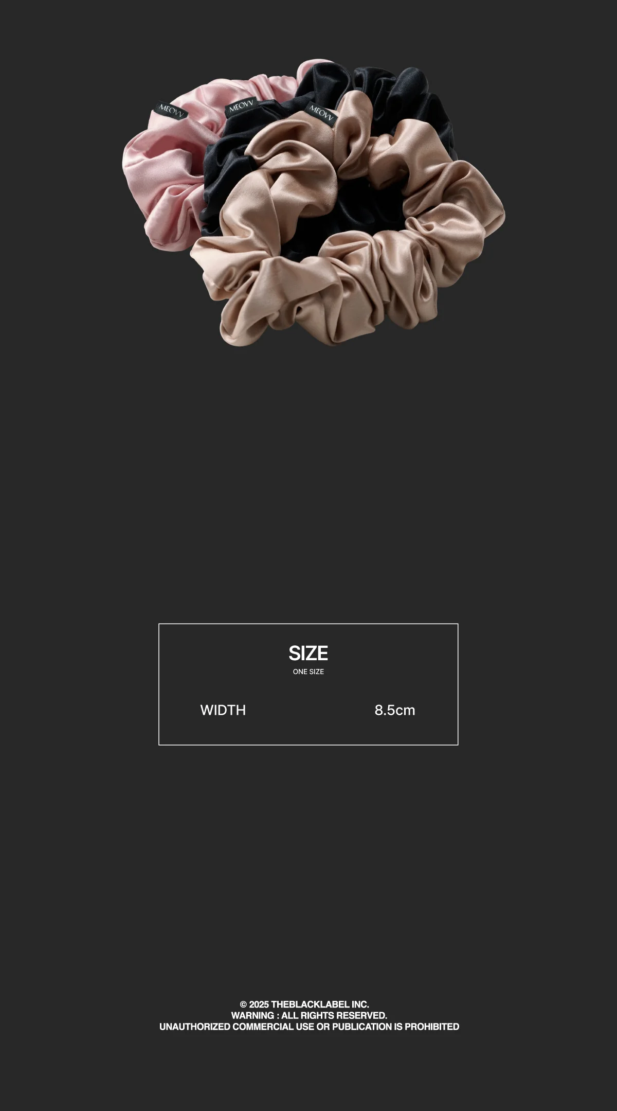 [PRE-ORDER] MEOVV 1st EP OFFICIAL MERCH - SCRUNCHIE SET - Image 3