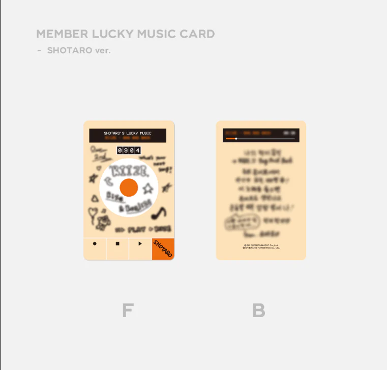 [PRE-ORDER] RIIZE 2ND ANNIVERSARY Official Merch MD - LUCKY CARD SET - Image 3