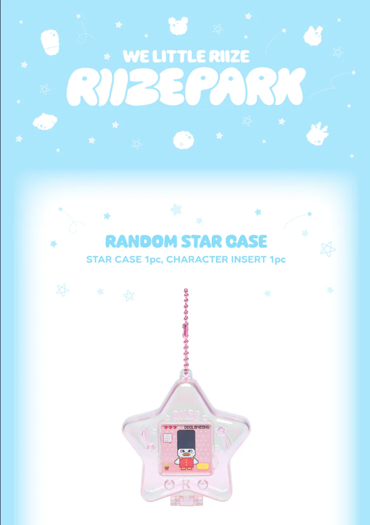 [PRE-ORDER] RIIZE POP-UP 2025 WE LITTLE RIIZE Official MD - RANDOM STAR CASE - Image 2