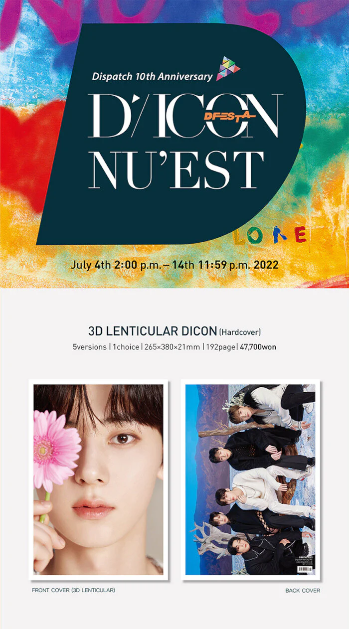 [PRE-ORDER SEP 19] DICON D’FESTA NUEST Dispatch 10th Anniversary Photobook - Image 2