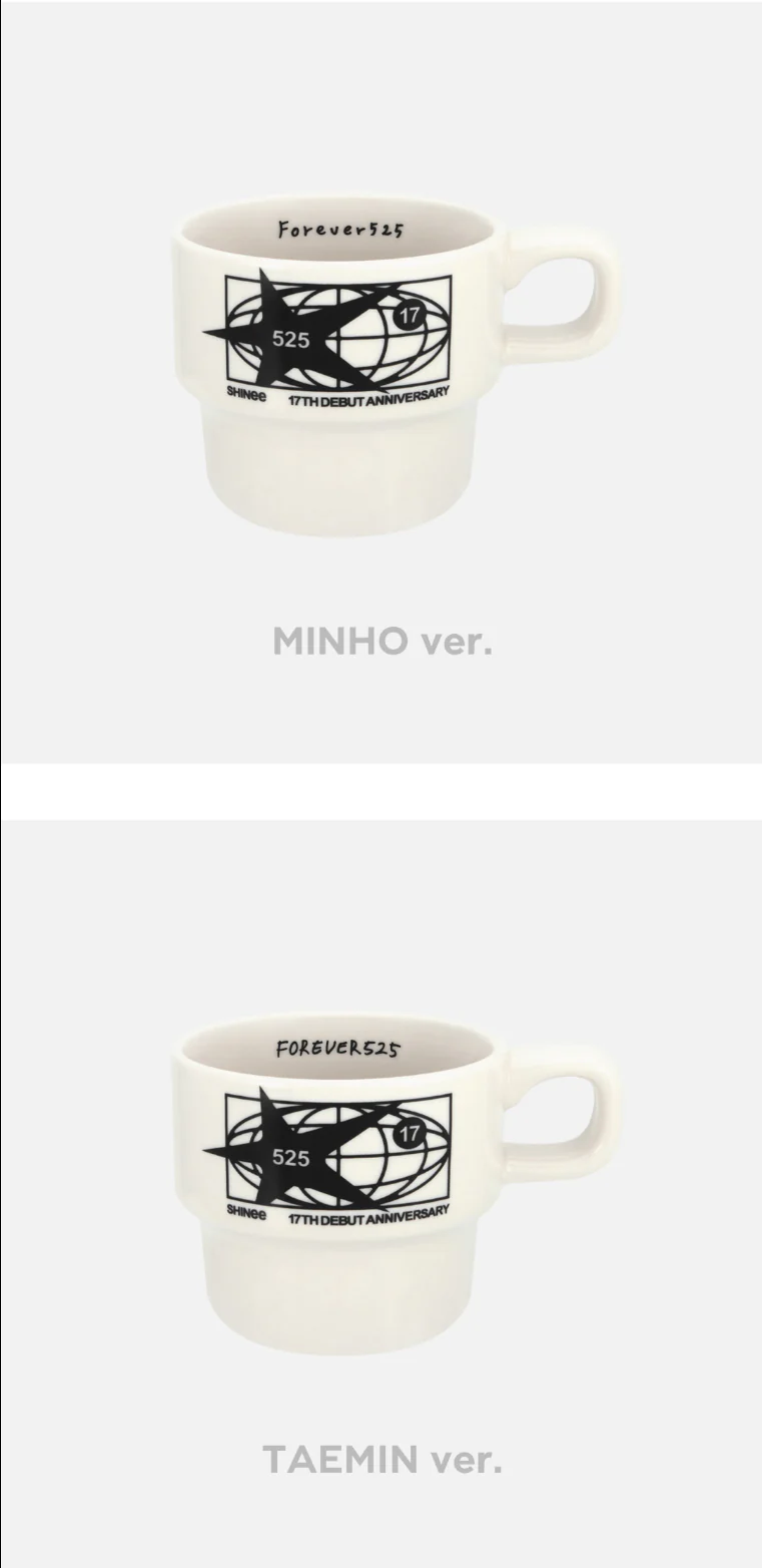 [PRE-ORDER] SHINee 17TH ANNIVERSARY MD - SHINING MUG&FUR COASTER SET - Image 3