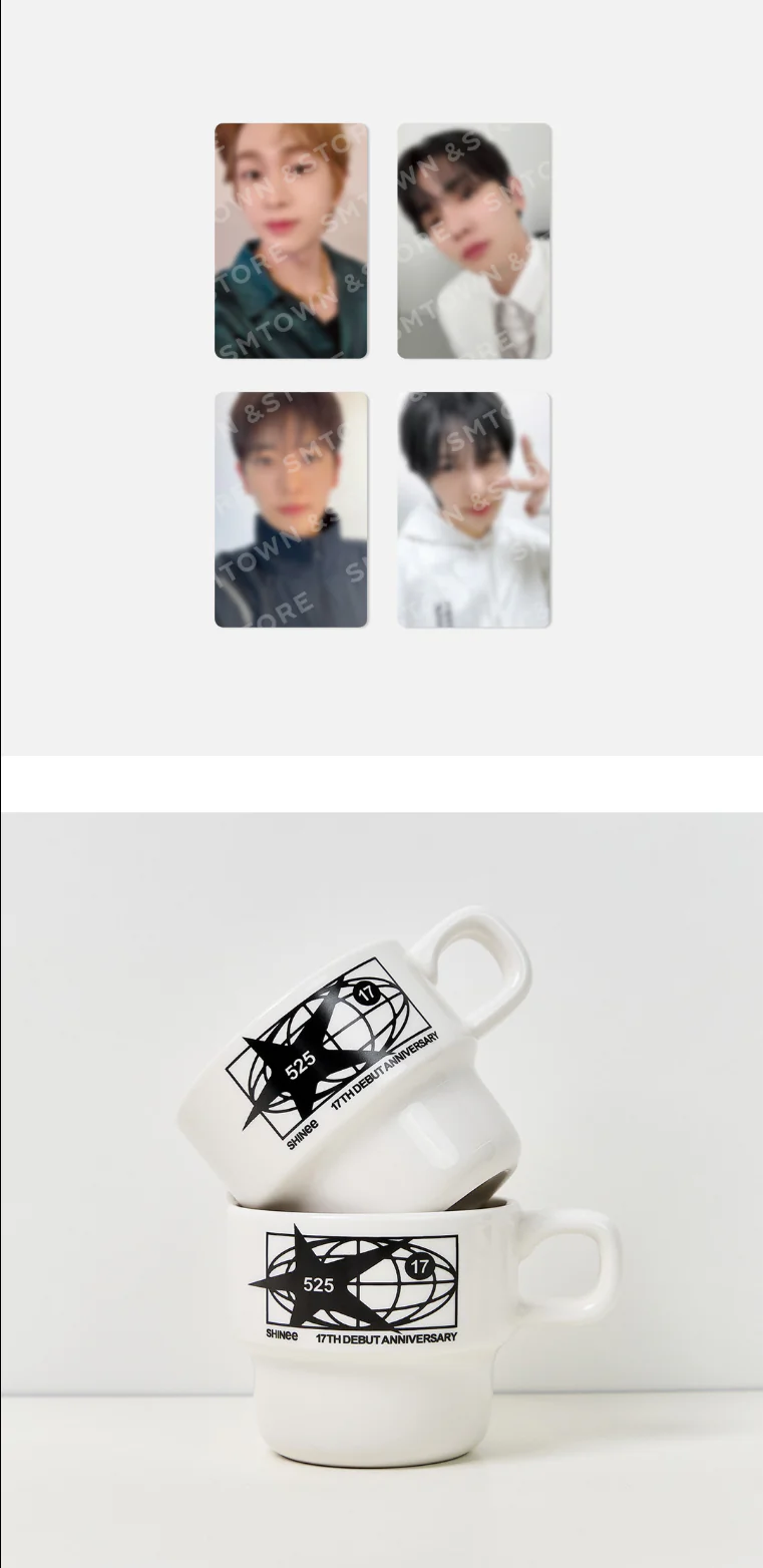 [PRE-ORDER] SHINee 17TH ANNIVERSARY MD - SHINING MUG&FUR COASTER SET - Image 5