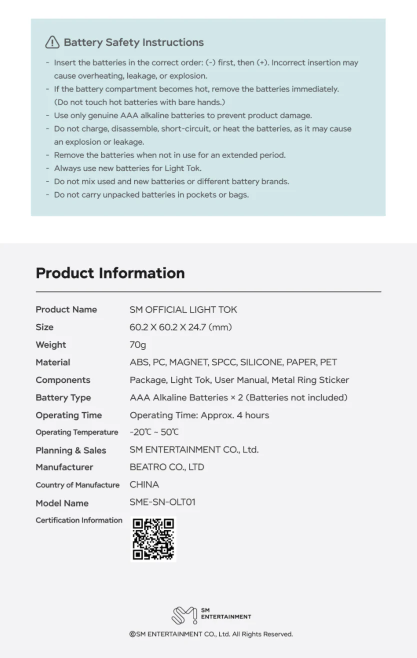 [PRE-ORDER] SHINee - OFFICIAL LIGHT TOK - Image 6